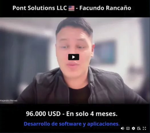 Caso de éxito — Pont Solutions LLC, +96.000 USD en 4 meses